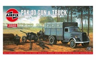 AIRFIX 02315V 1:76 PAK 40 Gun & Truck