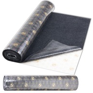 Odhlučnený koberec StP-Standartplast 2 mm 100x25 cm sivý