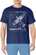 Spitfire Mk.1 | RAF British WWII Supermarine Fighter Plane T-Shirt