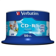 Verbatim CD-R 700 MB 52X Azo (50 ks)