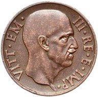 + Itálie - Viktor Emanuel III - 5 Centesimi 1936 R - VZÁCNĚJŠÍ - STAV!