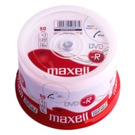 MAXELL płyty DVD-R Full Face Printable 50 SZTUK HQ