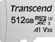 Transcend microSDXC 512GB W/A/TS512GUSD300S-A