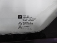 window left front 2015 OPEL ZAFIRA C TOURER