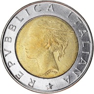 Moneta, Włochy, 500 Lire, 1996