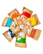 Farbowany Kolorowy ryż do zabawy 150 g wysypywanie sensoryka