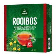 ASTRA ROOIBOS herbata z czerwonokrzewu HERBATKA ekspresowa 60 TOREBEK