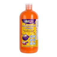 Farba plakatowa STRIGO w butelce, 500 ml pomarańcz