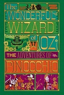 ADVENTURES OF PINOCCHIO AND WONDERFUL WIZARD OF OZ, MINALIMA ILLUS. INTL BO