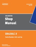 Servisná/obchodná príručka Doosan DX420LC-3