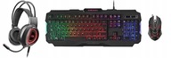 Súprava klávesnice a myši Mars Gaming čierna
