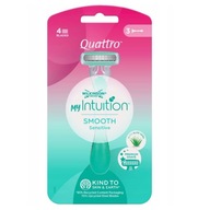 WILKINSON Quattro For Women Sensitive maszynki do golenia dla kobiet 3szt