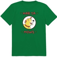 T-SHIRT KOSZULKA MARTA MÓWI 164 170 14-16 LAT JAKOŚĆ