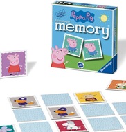 ŚWINKA PEPPA PEPA GRA PAMIĘCIOWA MEMORY MEMOS MEMO