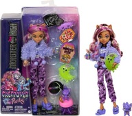 MONSTER HIGH LALKA PIŻAMA PARTY CLAWDEEN WOLF HKY67