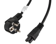 Kabel 3m zasilający koniczynka do laptopa IEC-C5