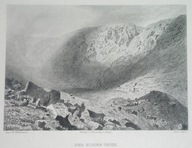 1888 oryginał KARKONOSZE SUDETY Mały Staw Śląsk góry JELENIA GÓRA KARPACZ