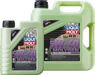 Motorový olej Liqui Moly LIQUI MOLLY 1 l 5W-40 + Motorový olej Molygen New Generation 5W-40 4l