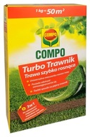 Trawa Turbo - szybko rosnąca 1kg Compo