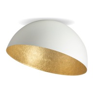 Lampa sufitowa Sfera 70 plafon biały/złoty Sigma