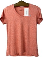 Sportowa koszulka t-shirt pomarańczowy UNDER ARMOUR Heat Gear r. S
