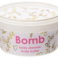 Bomb Cosmetics Lesklé telo Prírodné telové maslo ručne vyrobené 200 ml