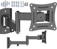 MOCNY UCHWYT DO MONITORA lub TELEWIZORA TV 32 29 27 24 22 cali OBROTOWY