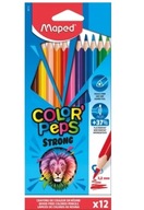 Mape Strong Ceruzkové pastelky, 12 farieb