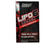 NUTREX LIPO 6 BLACK Ultra Concentrate 60 kaps. USA