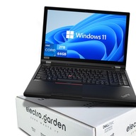 Notebook Lenovo P53 Workstation 64GB/2TB 15,6 " Intel Core i7 64 GB / 2000 GB čierny