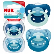 NUK CLASSIC SIGNATURE SILIKONOWY SMOCZEK 18-36M