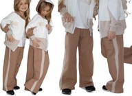 Qba Kids | Spodnie KULOTY Szerokie i luźne PL 158