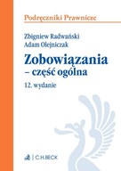 ZOBOWIĄZANIA - CZĘŚĆ OGÓLNA. PODRĘCZNIKI PRAWNICZE