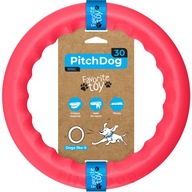 Hračka pre psa PitchDog ring na aportovanie, trhák, pr. 28 cm, ružová