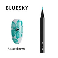 Aqacolor nail pen 01 lakier do paznokci Akwarele