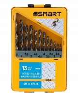 SMART365 WIERTŁA KOMPLET WIERTEŁ WIERTŁO DO METALU STALI 13el HSS 1,5-6,5mm