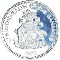 Moneta, Bahamy, Elizabeth II, 10 Dollars, 1975, Fr