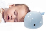 Nočná lampa pre deti uspávačka pre bábätká veľryba dobrá noc zvuk