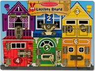 Melissa & Doug Tablica Edukacyjna Manipulacyjna Zamki Drzwi 3 lata+