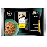 Sheba Selection Select Slices Drobiowe Smaki 4x85g Karma Dla Kota W Sosie