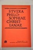 STUDIA PHILOSOPHIAE CHRISTIANAE