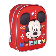 Školský batoh Mickey Mouse červený (25 x 31 x 10