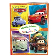 342036 AMEET DISNEY PIXAR AUTA NAKLEJAM I KOLORUJĘ KOLOROWANKA