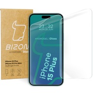 Folia hydrożelowa Bizon do iPhone 15 Plus/15 Pro Max hydrogel 2 sztuki