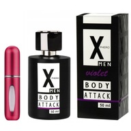 Perfumy męskie o zmysłowym zapachu. W cenie dołączony atomizerek.