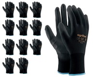 OX-POLIUR Profesionálne pracovné rukavice Flexibilné Odolnosť 8