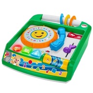 u GRAMOFON FISHER PRICE DJ ZABAWKA INTERAKTYWNA POLSKI UCZ SIĘ ŚMIEJ FBM46