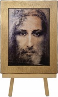 MAJK Ikona religijna CAŁUN TURYŃSKI JEZUSA CHRYSTUSA 13 x 17 cm Mała