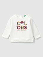 Bluza United Colors of Benetton GIRLS Biała 56