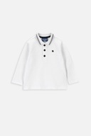Koszulka chłopięca polo biała roz. 74 T-shirt Dla Chłopca Coccodrillo